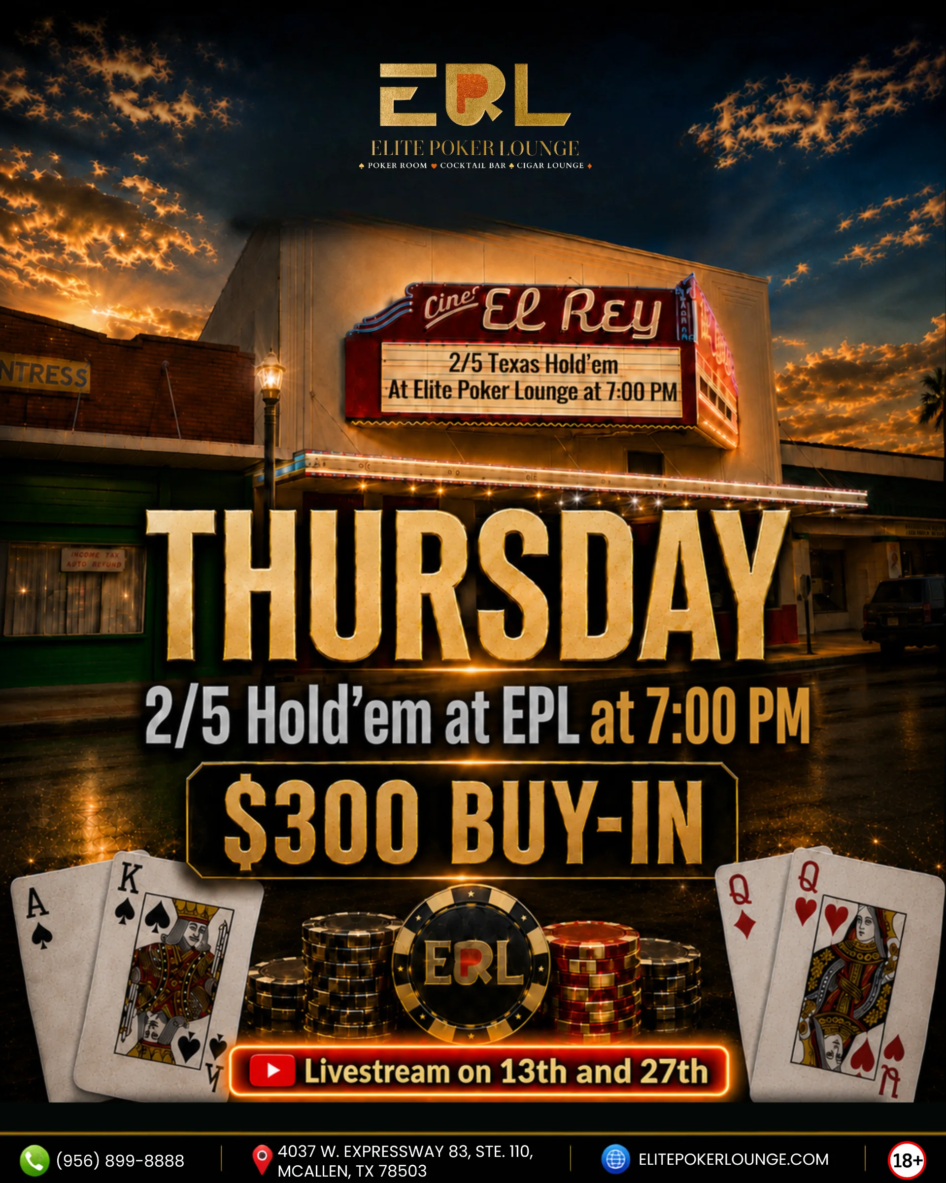 2/5 Texas Hold'em