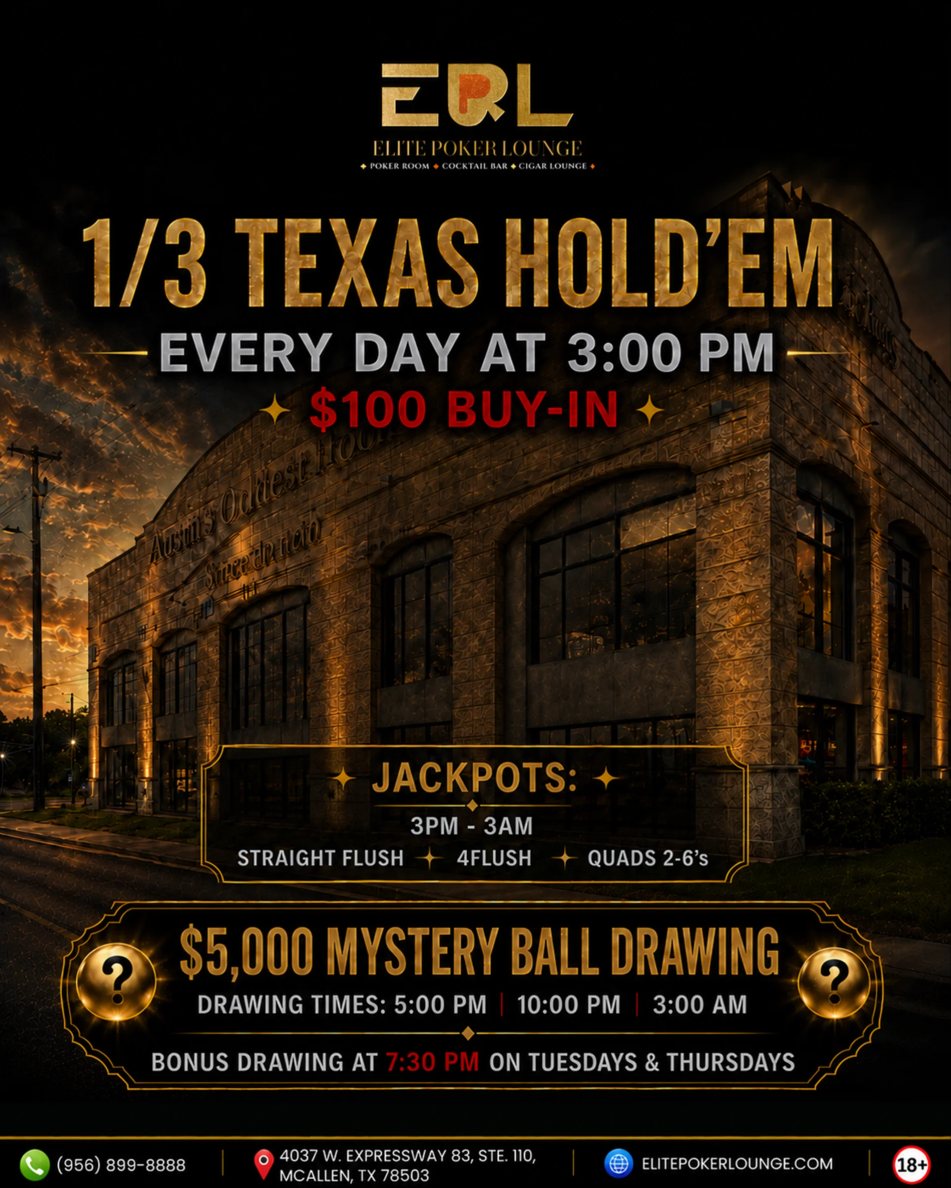 1/3 Texas Hold'em