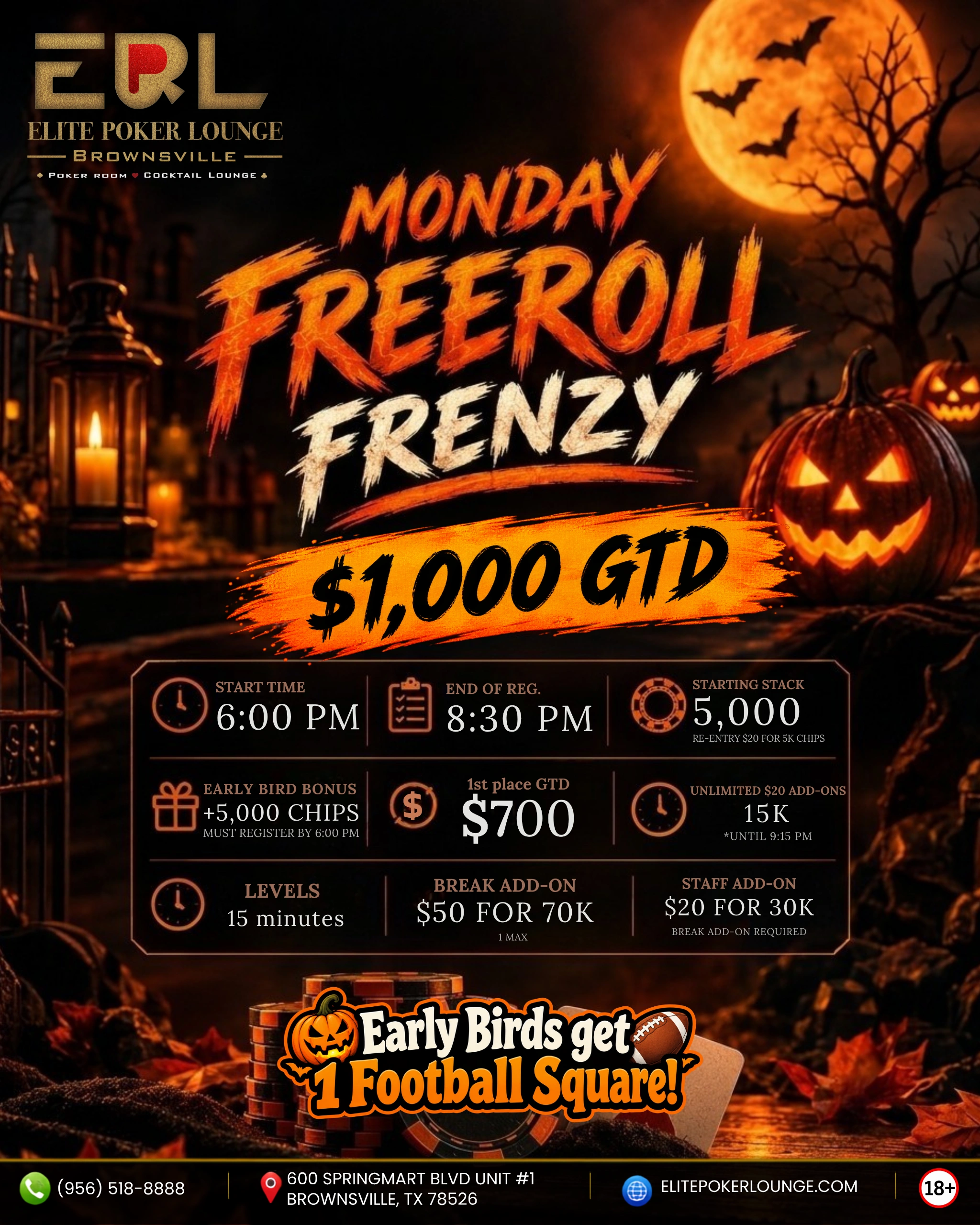 Monday Freeroll Frenzy