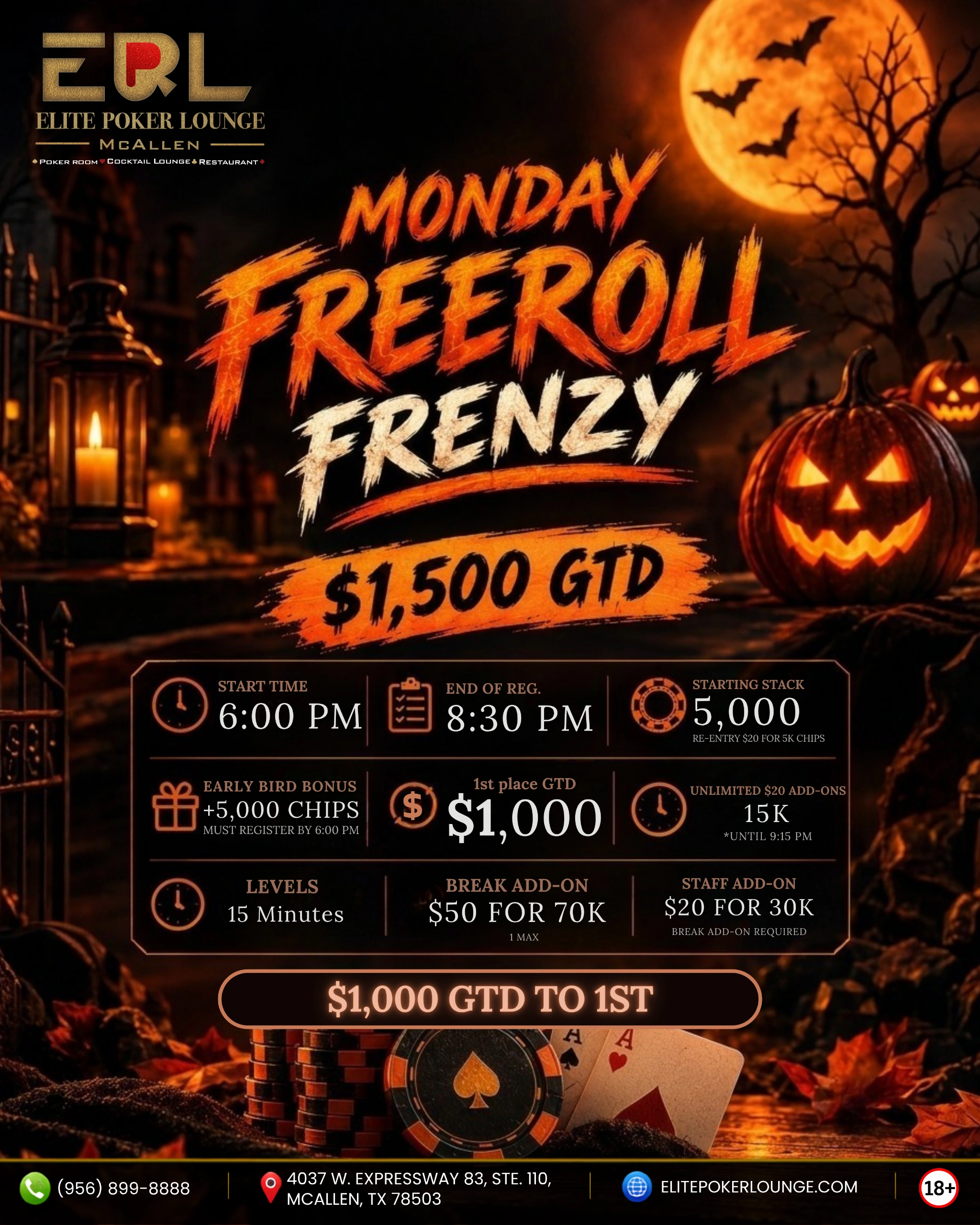 Monday Freeroll Frenzy