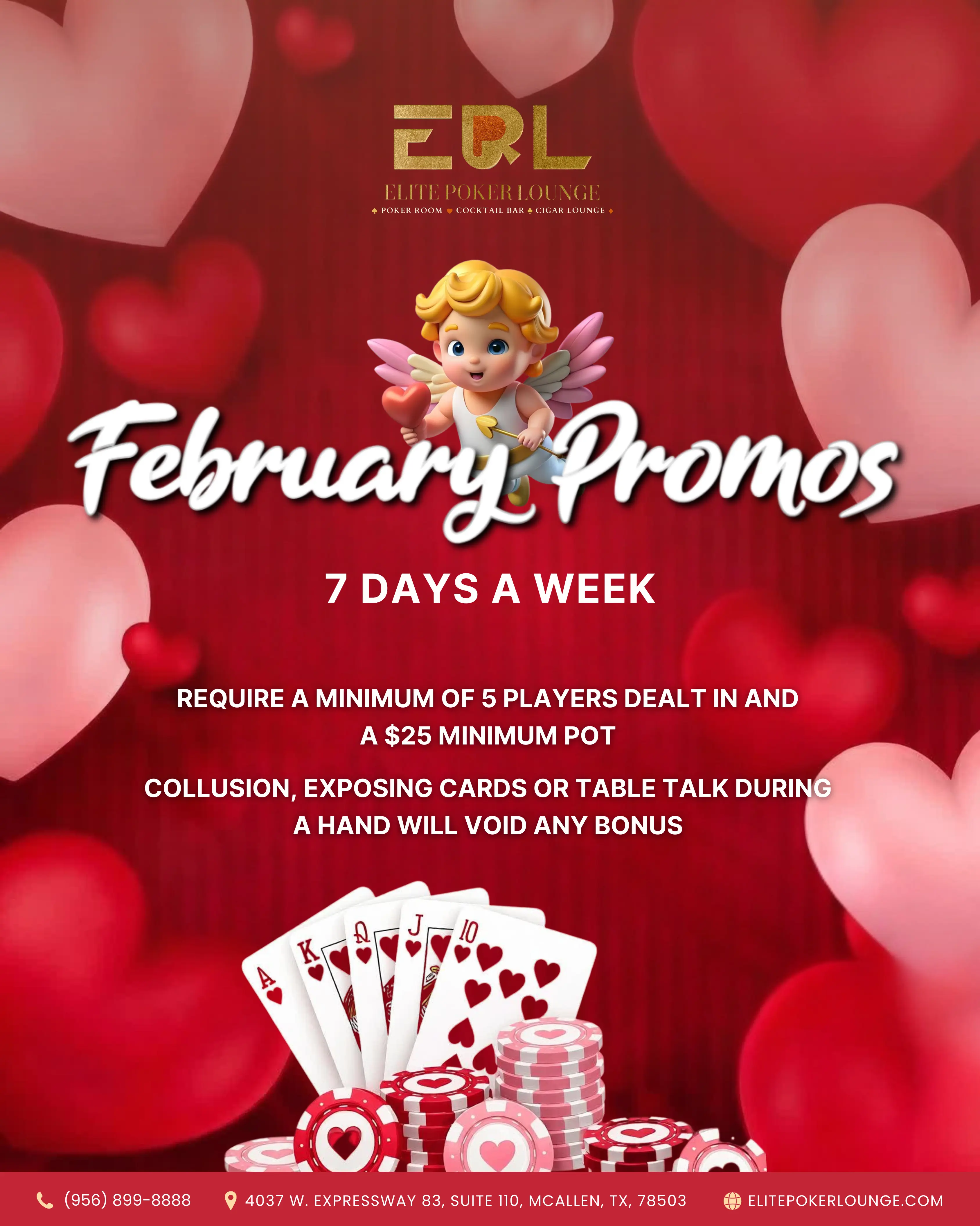 FEBRUARY PROMOS