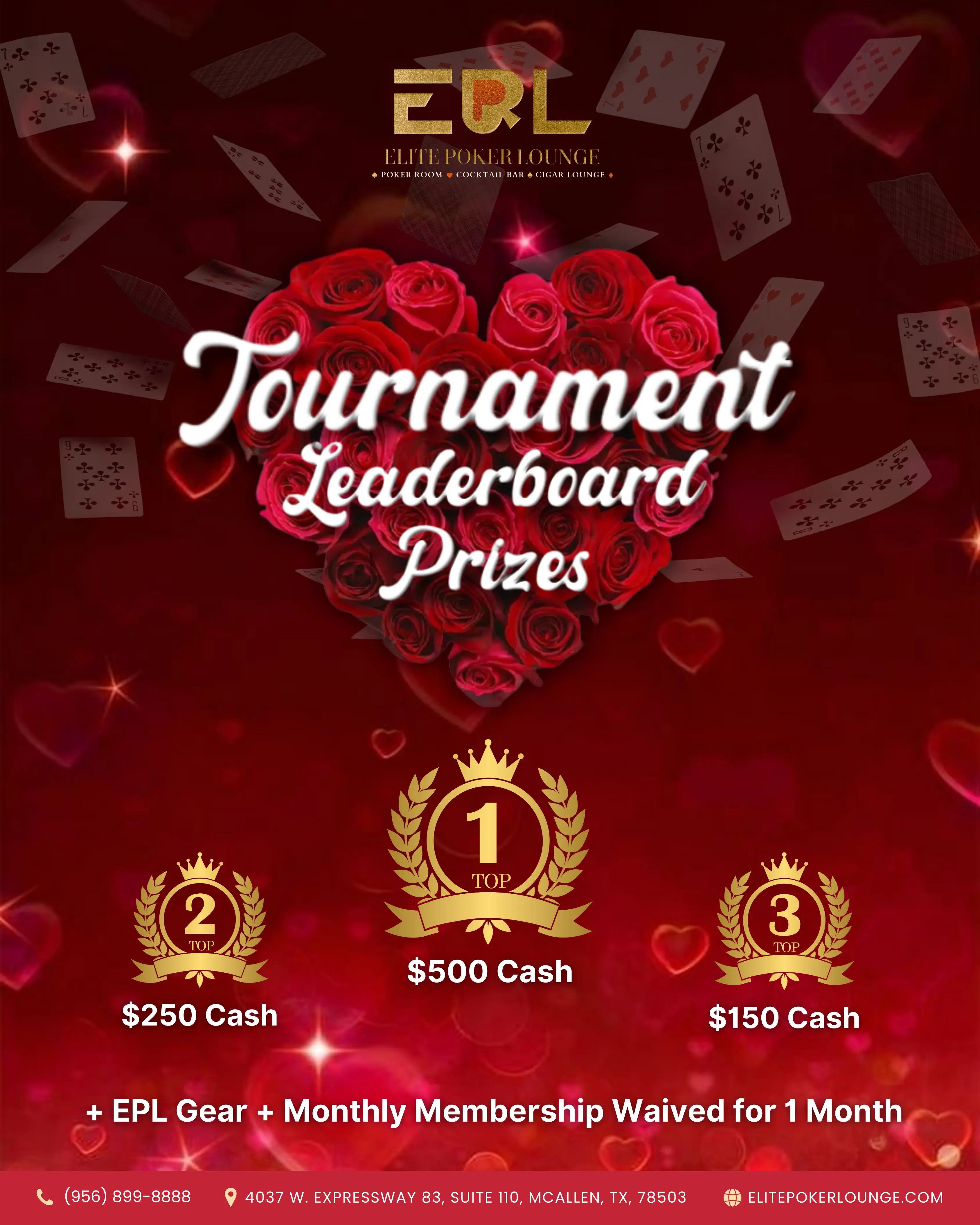 LEADERBOARD PRIZES
