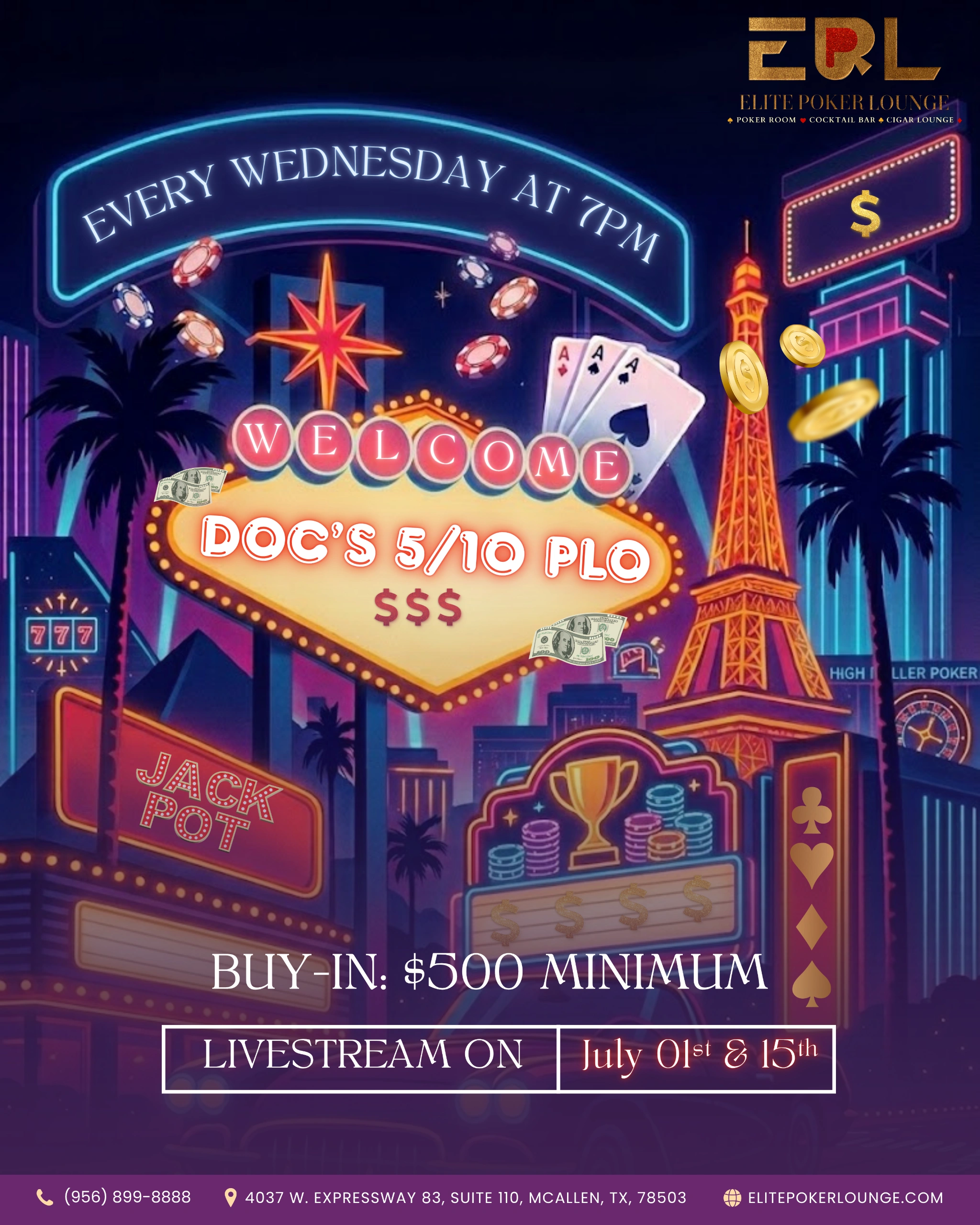 LIVESTREAM DOC’S 5/10 PLO