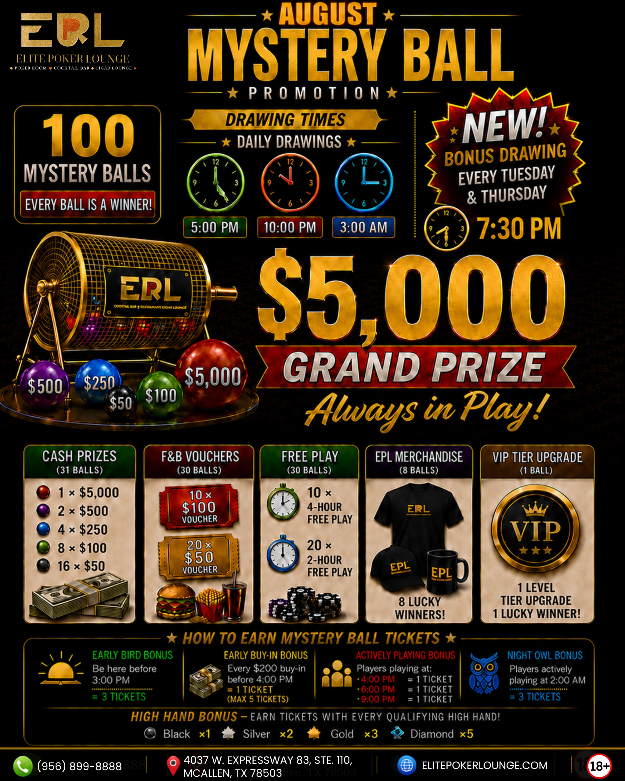 $5,000 Mystery Ball